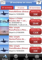 Nouvelles Frontières : réservez des voyages grâce à l'iPhone Nouvelles Frontières : réservez des voyages grâce à l'iPhone